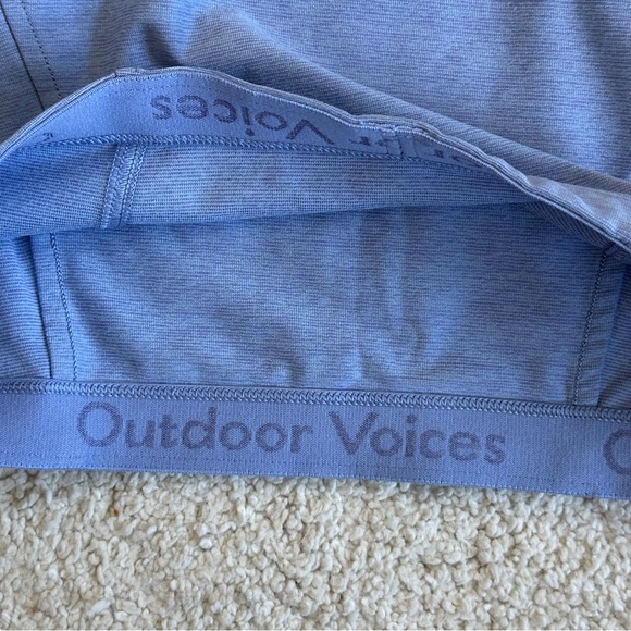 Outdoor Voices Bra Crop Top Blue Small - Picture 5 of 6